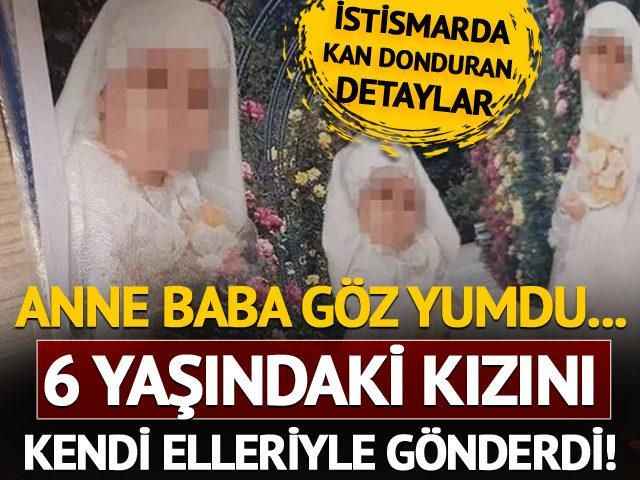 Anne ve baba göz yumdu, 6 yaşındaki kızlarını kendi elleriyle evlendirdiler!