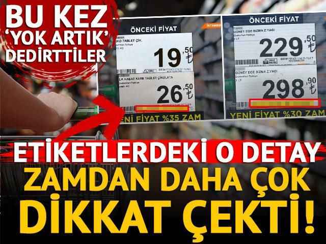 Asgari ücretten 1-2 gün sonra hemen zam geldi! Etiketlerdeki o detay şoke etti…