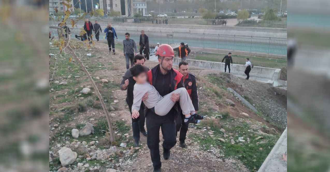 Şanlıurfa'da Kanala düştüğü iddia edilen çocuk kurtarıldı!