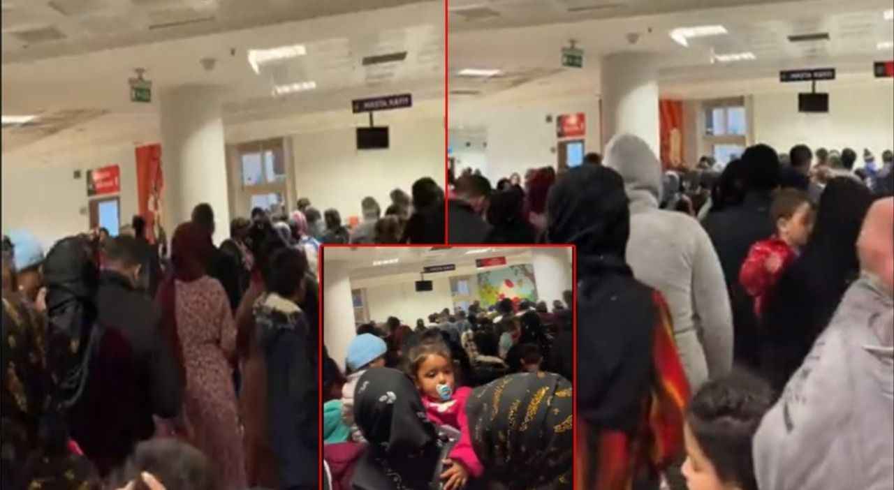 Urfa'da hastanede kuyruklar uzadı, vatandaş tepkili