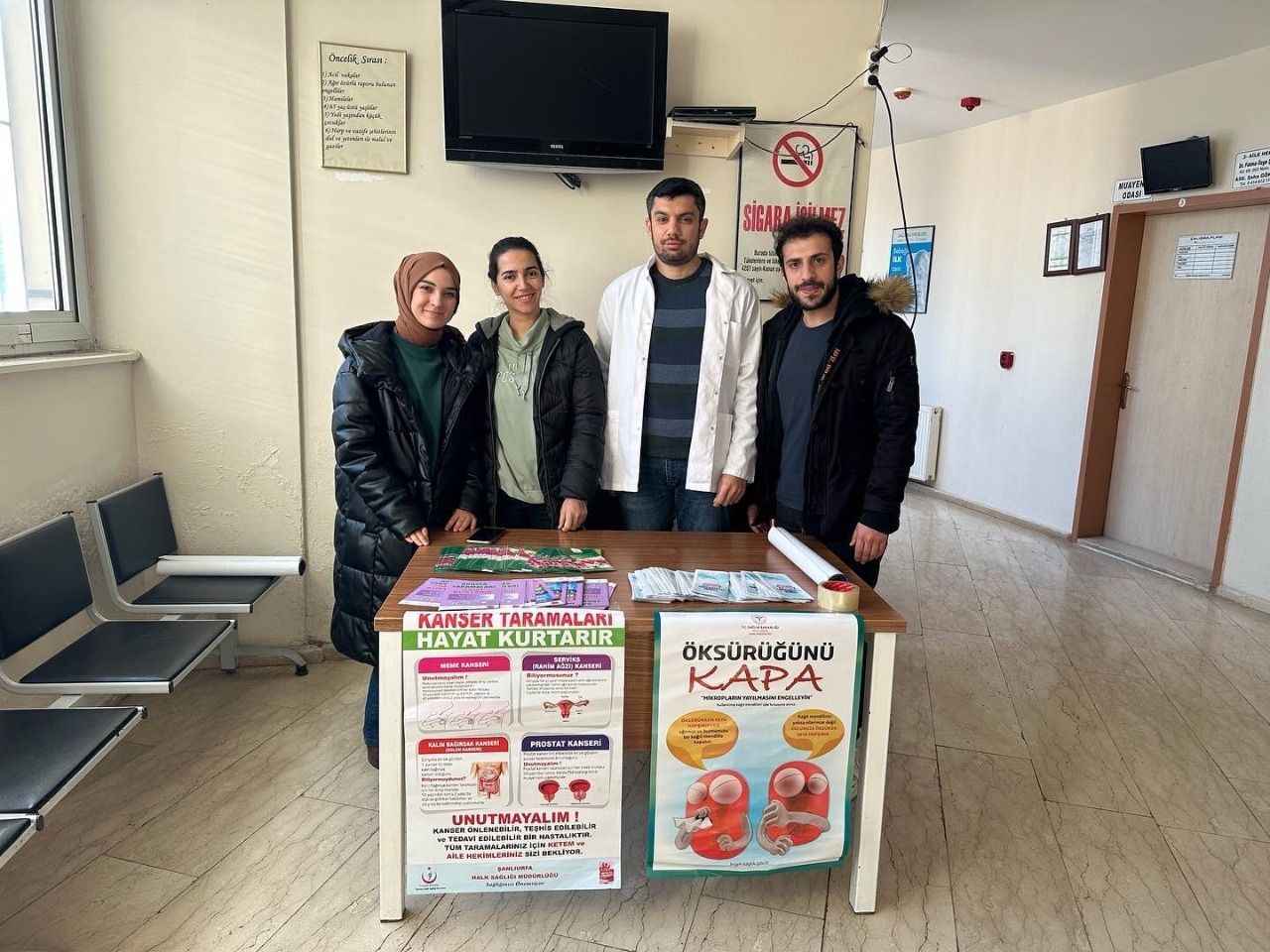 Şanlıurfa’da hastanelerde verem standı açıldı