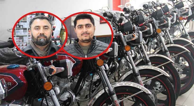 Şanlıurfa'da Otomobil alamayan motosiklete yöneldi