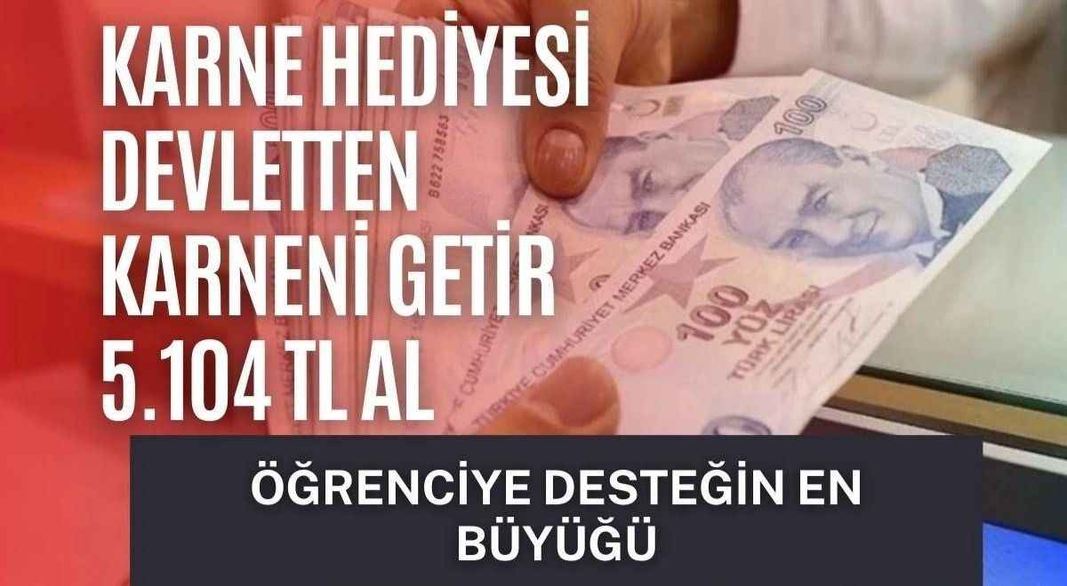 Karnesini Gösteren Parasını Kapacak! Başarı Teşvik Programı Başlıyor