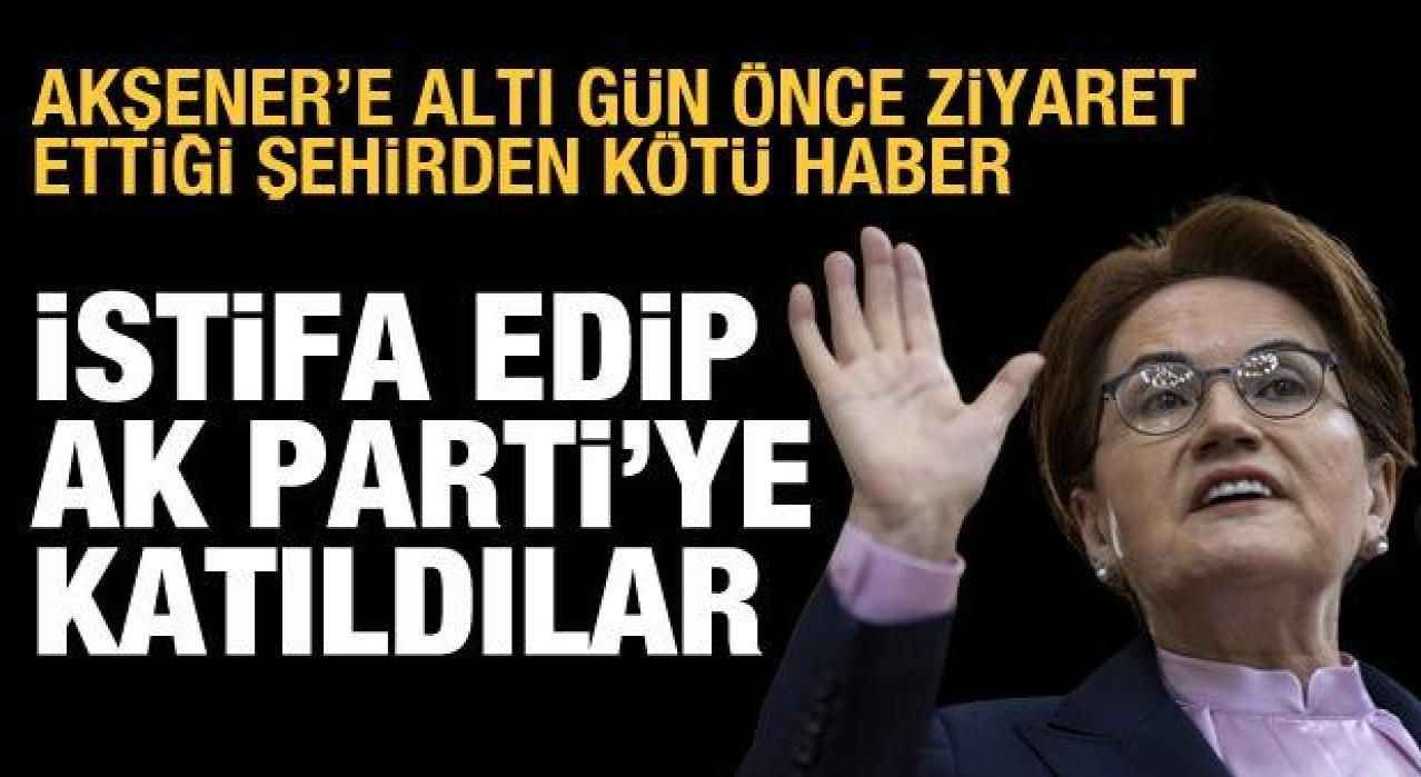 Akşener 6 gün önce ziyaret etmişti: Şanlıurfa yönetimi AK Parti'ye geçti