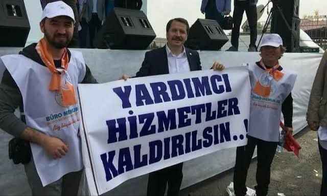 Yardımcı Hizmetler Sınıfı Platformu'ndan kadro çağrısı