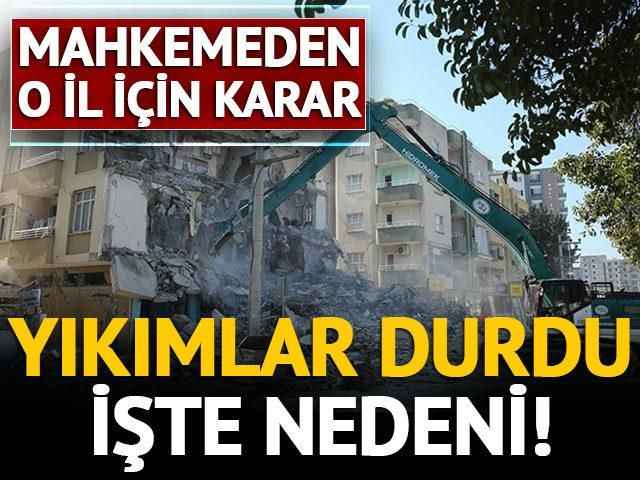Mahkemeden karar çıktı! O ilde ağır hasarlı binaların yıkımı durduruldu: Delil toplanacak