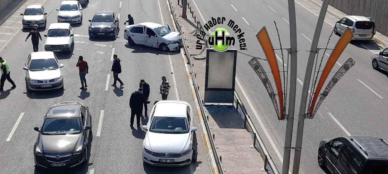Haliliye’de zincirleme trafik kazası korkuttu!