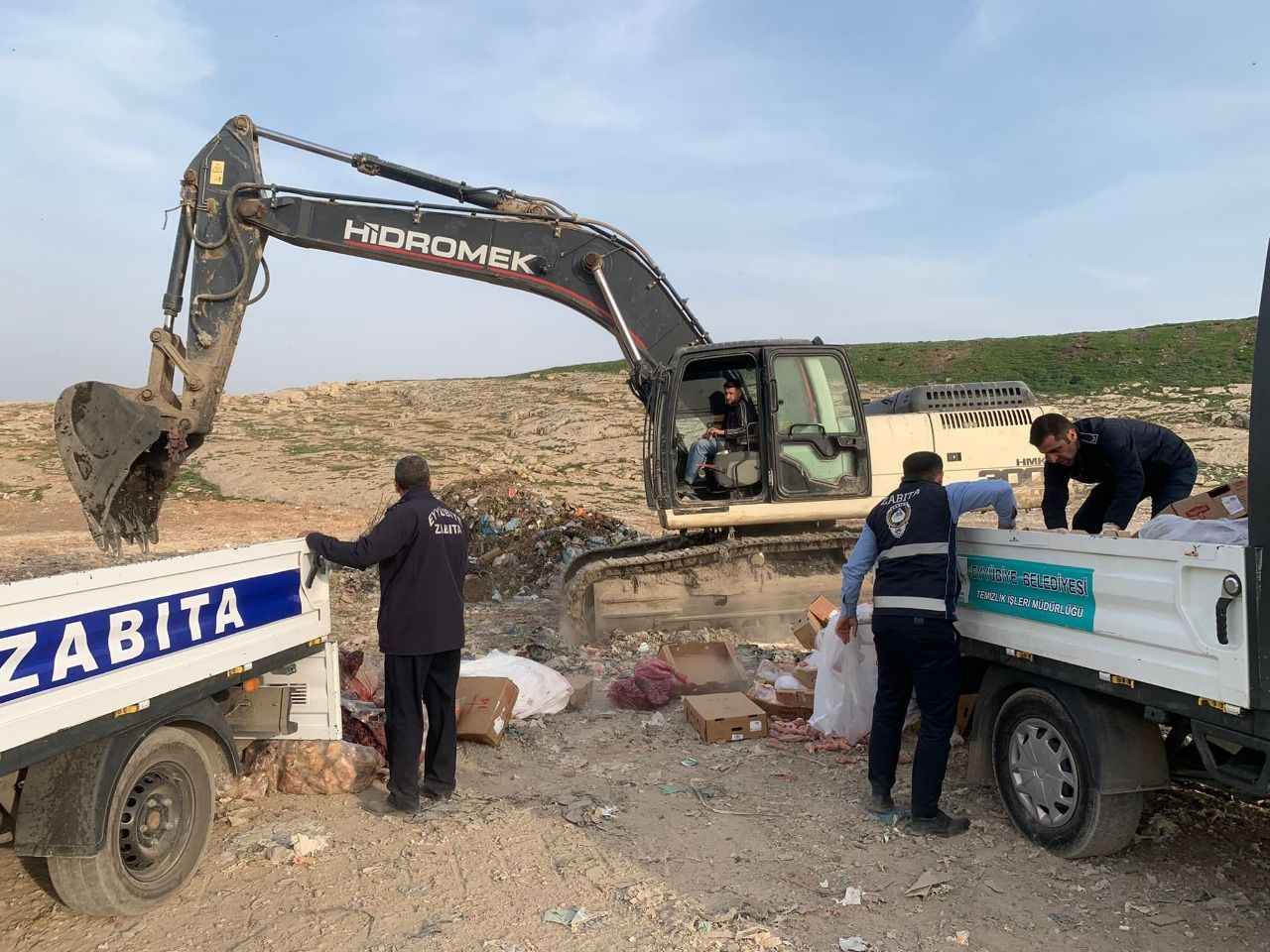 Şanlıurfa’da Vatandaşlara Yedireceklerdi: Eyyübiye Belediyesi İmha Etti