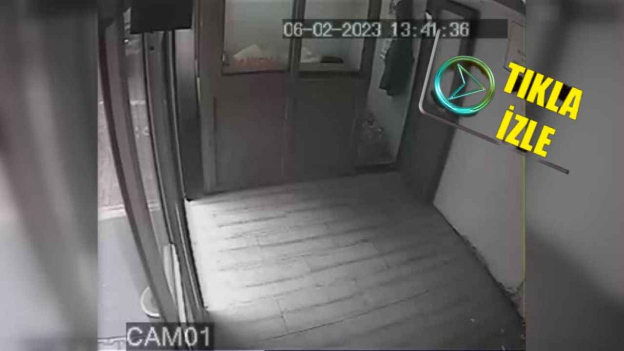 İkinci büyük depremin yıkıcı etkisi kamerada (VİDEO)