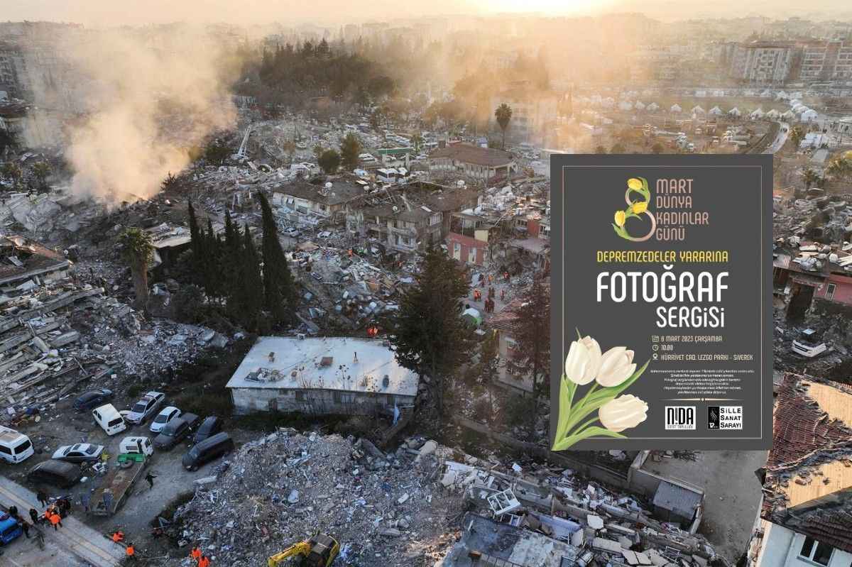 Siverek’te depremzedeler yararına fotoğraf sergisi