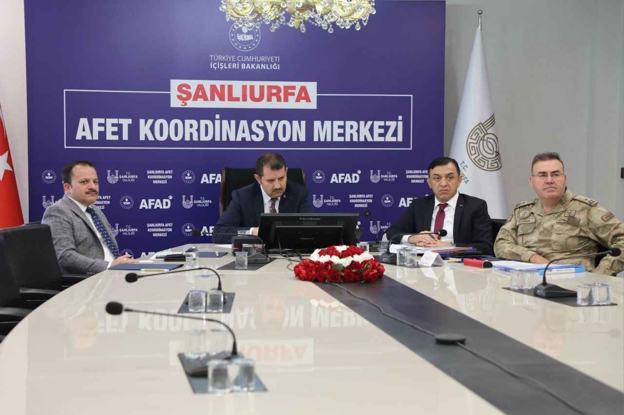 Vali Ayhan, Güvenlik ve Koordinasyon Toplantısına katıldı