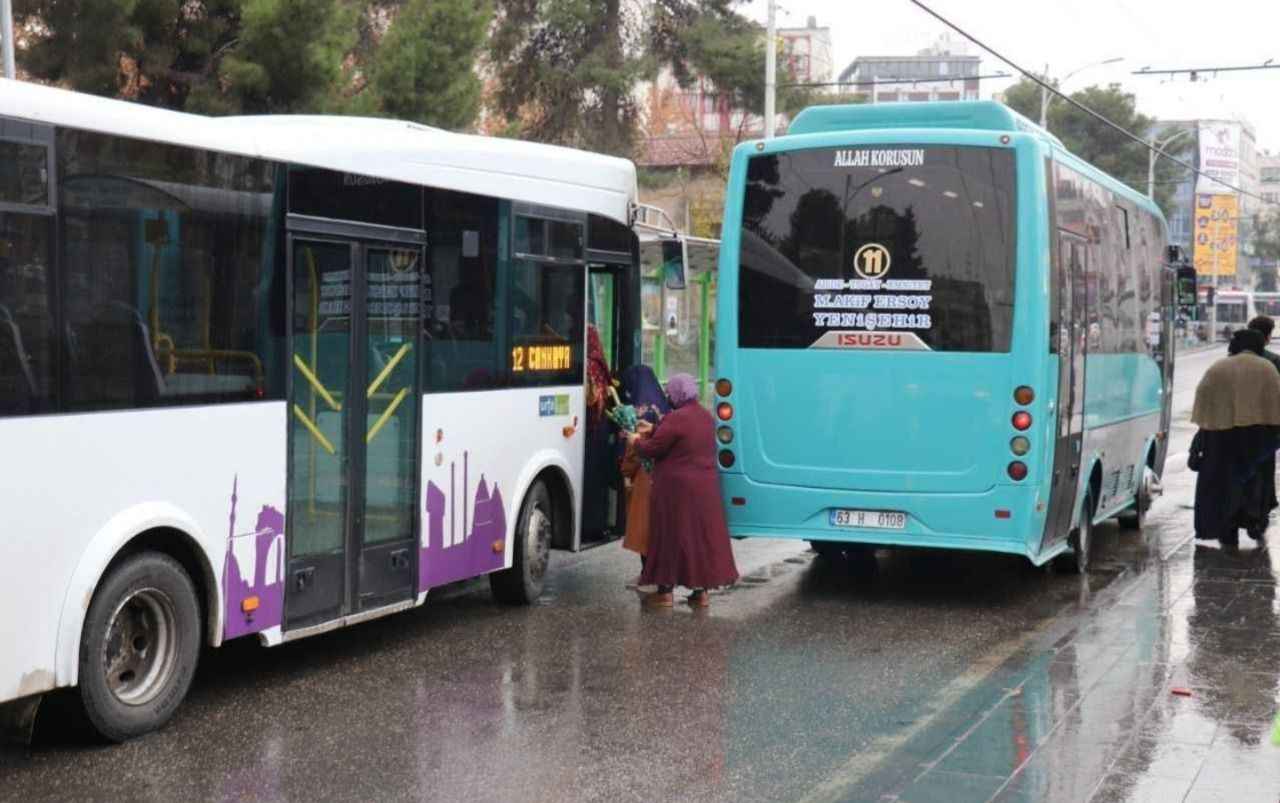 Şanlıurfa’da otobüsü güzergahları değişti!