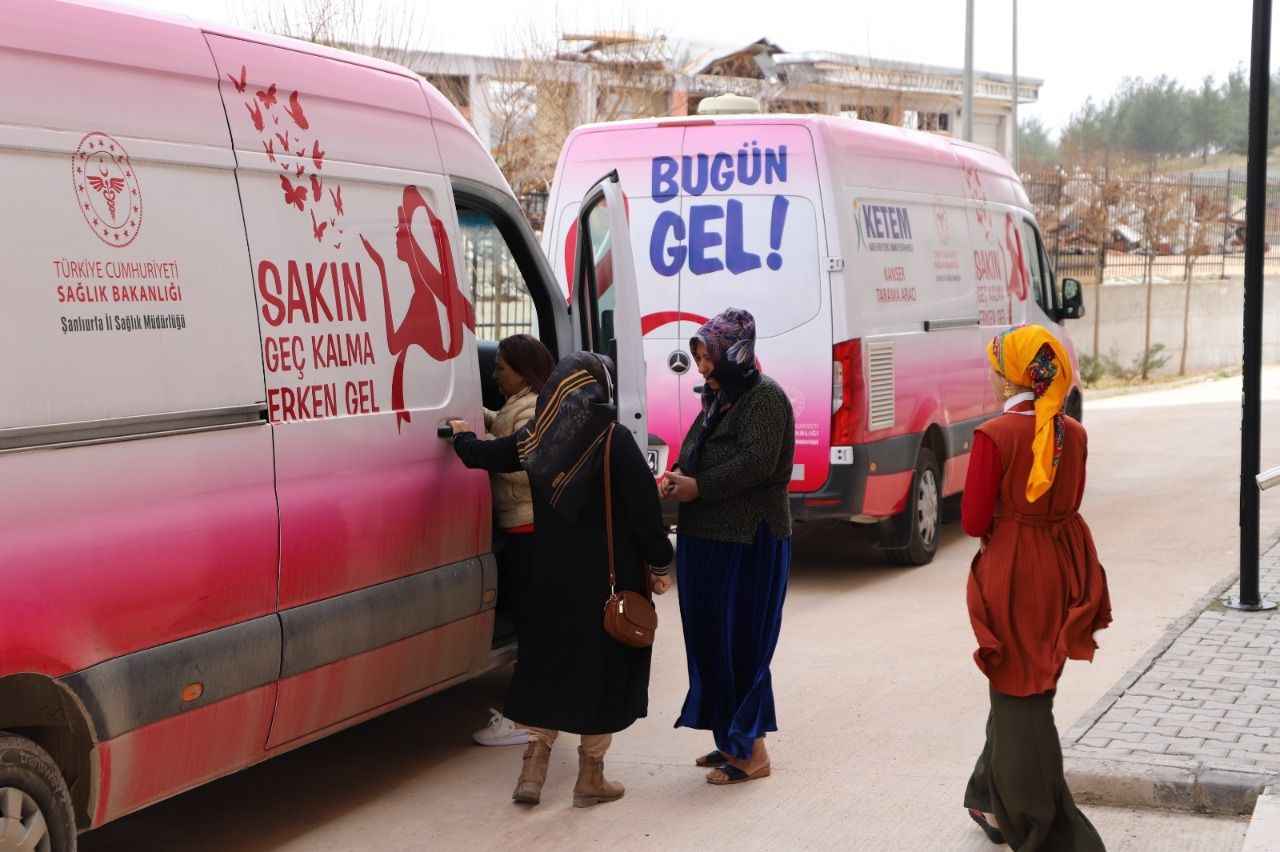 KYK yurtlarındaki vatandaşlarımıza kanser taraması yapıldı
