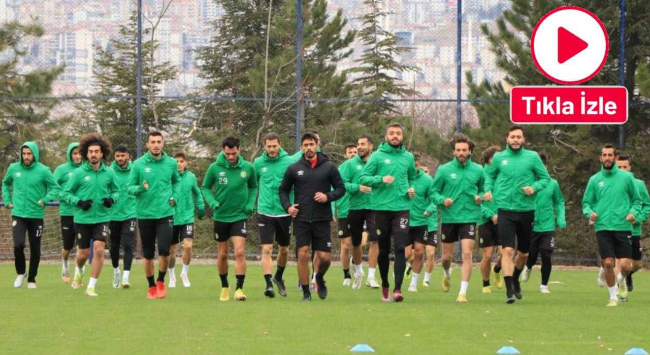 Lider Şanlıurfaspor Ankara'da çalıştı