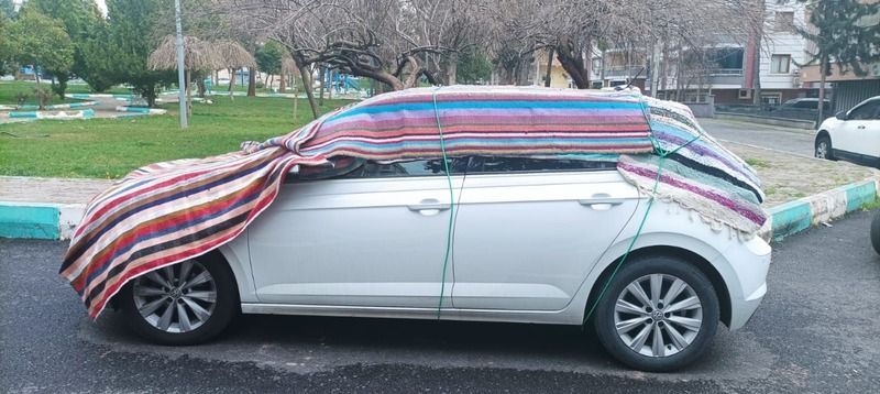 Vatandaşlar beklenen sağanak ve doluya karşı kendi önlemlerini aldı!