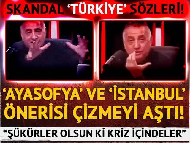 Rus siyasetçiden skandal 'Türkiye' sözleri! "Şükürler olsun ki kriz içindeler" dedi, önerileri çizmeyi aştı: "İstanbul'u geri alalım, Ayasofya'nın üzerine haç dikelim"