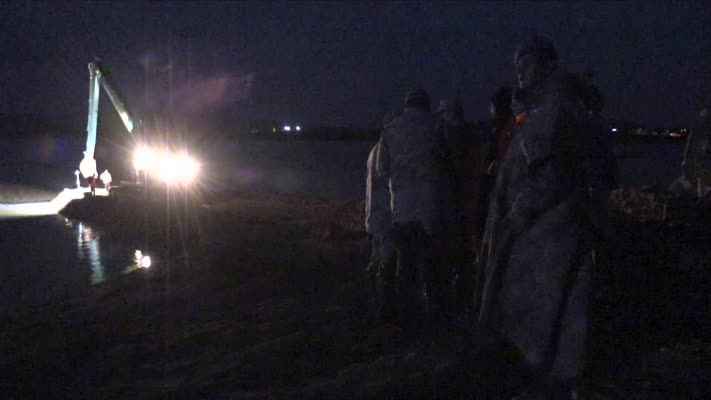Şanlıurfa'da Sele kapılan tır ve sürücüsünü arama çalışması devam ediyor