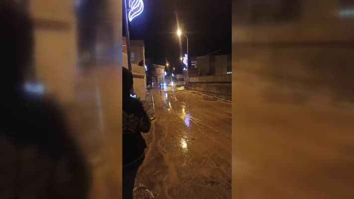 Şanlıurfa'da sağanak etkili oldu (VİDEO)