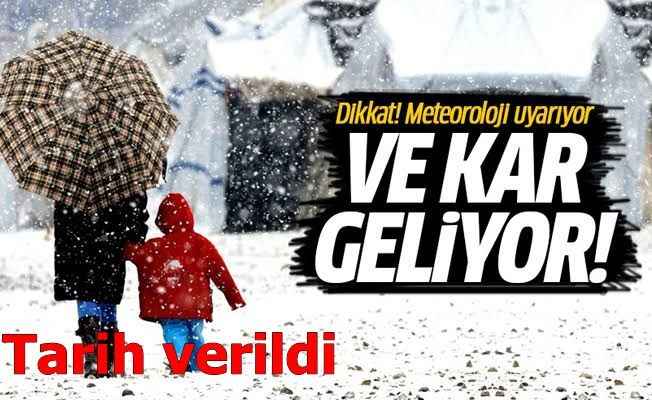 Kışlıkları hazırlayın: Sıcaklıklar aniden düşecek! Kar yağışı geri geliyor.. Her yer bembeyaz olacak