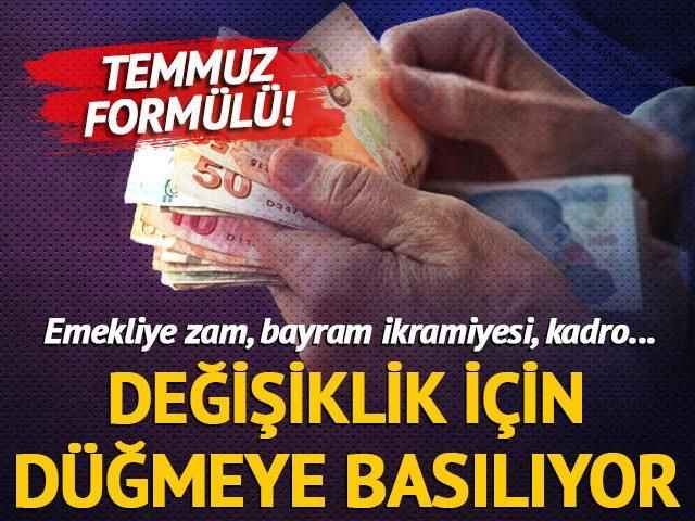 Emekli maaşına zam, bayram ikramiyesi, geçici işçiye kadro... Bugün Meclis'e geliyor: Maaşlara Temmuz zammı formülü!
