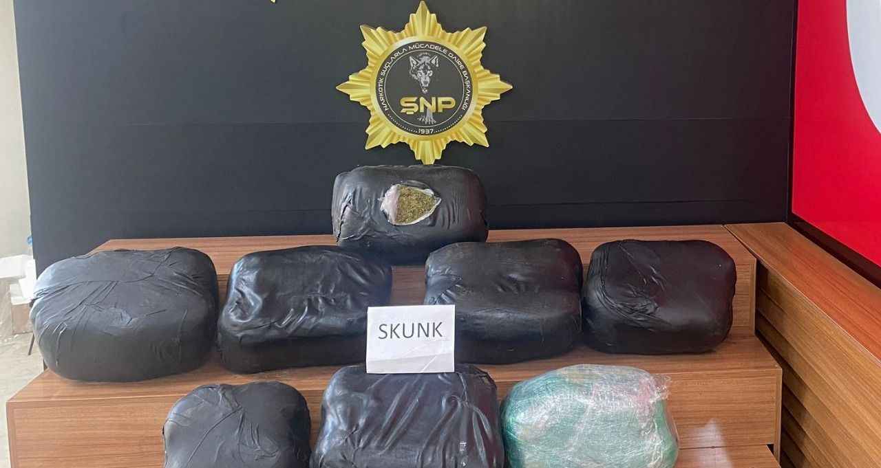 Urfa’da iki araçta arama! Yüklü miktarda skunk maddesi ele geçirildi