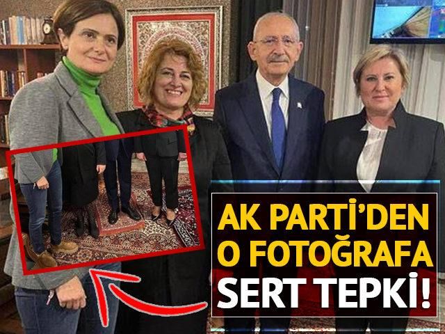 Görüntüler sosyal medyada yayıldı! AK Parti'den Kılıçdaroğlu'nun fotoğrafına tepki
