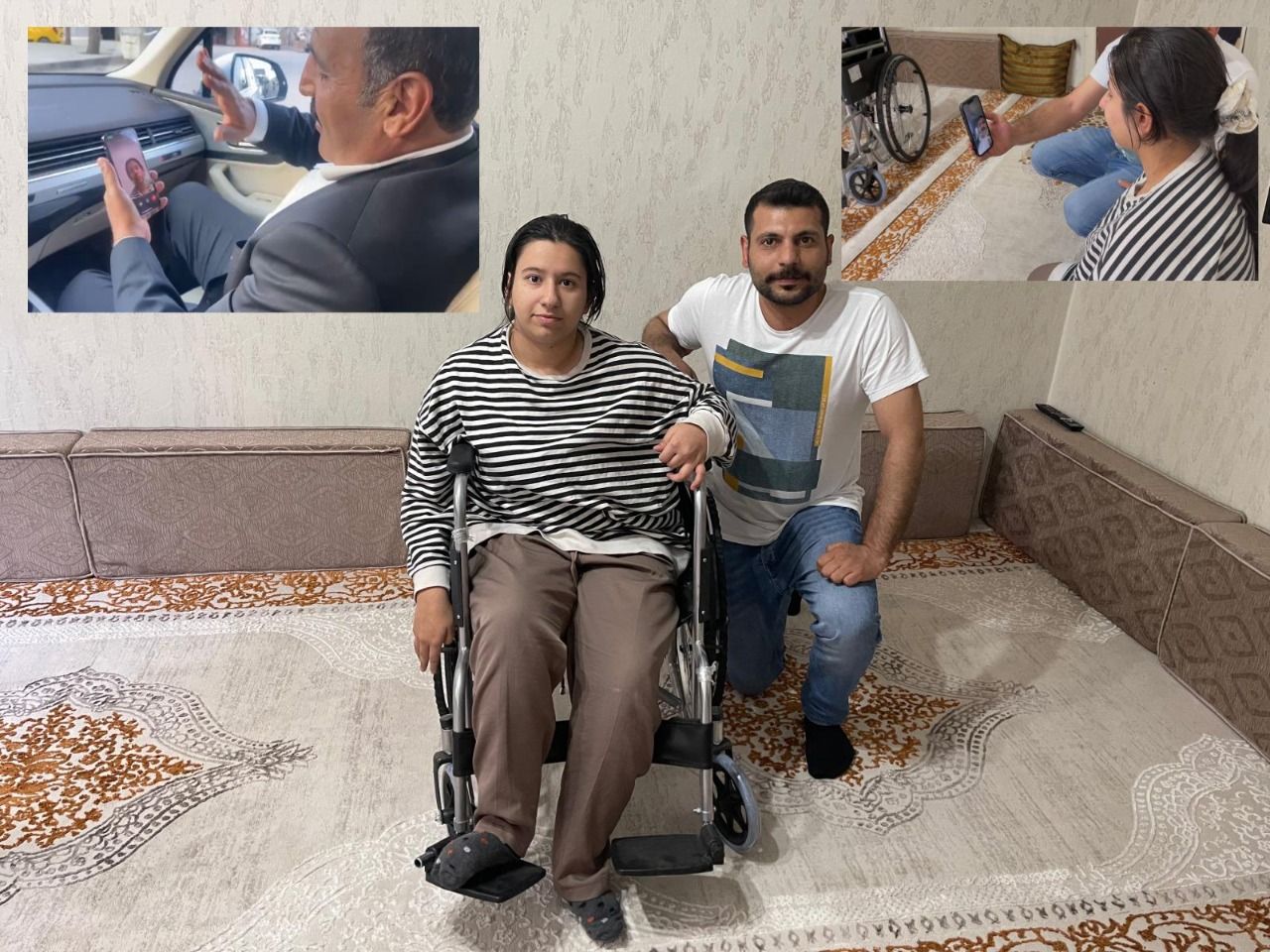 Aday Yetim, Engelli Kızın Talebine Duyarsız Kalmadı