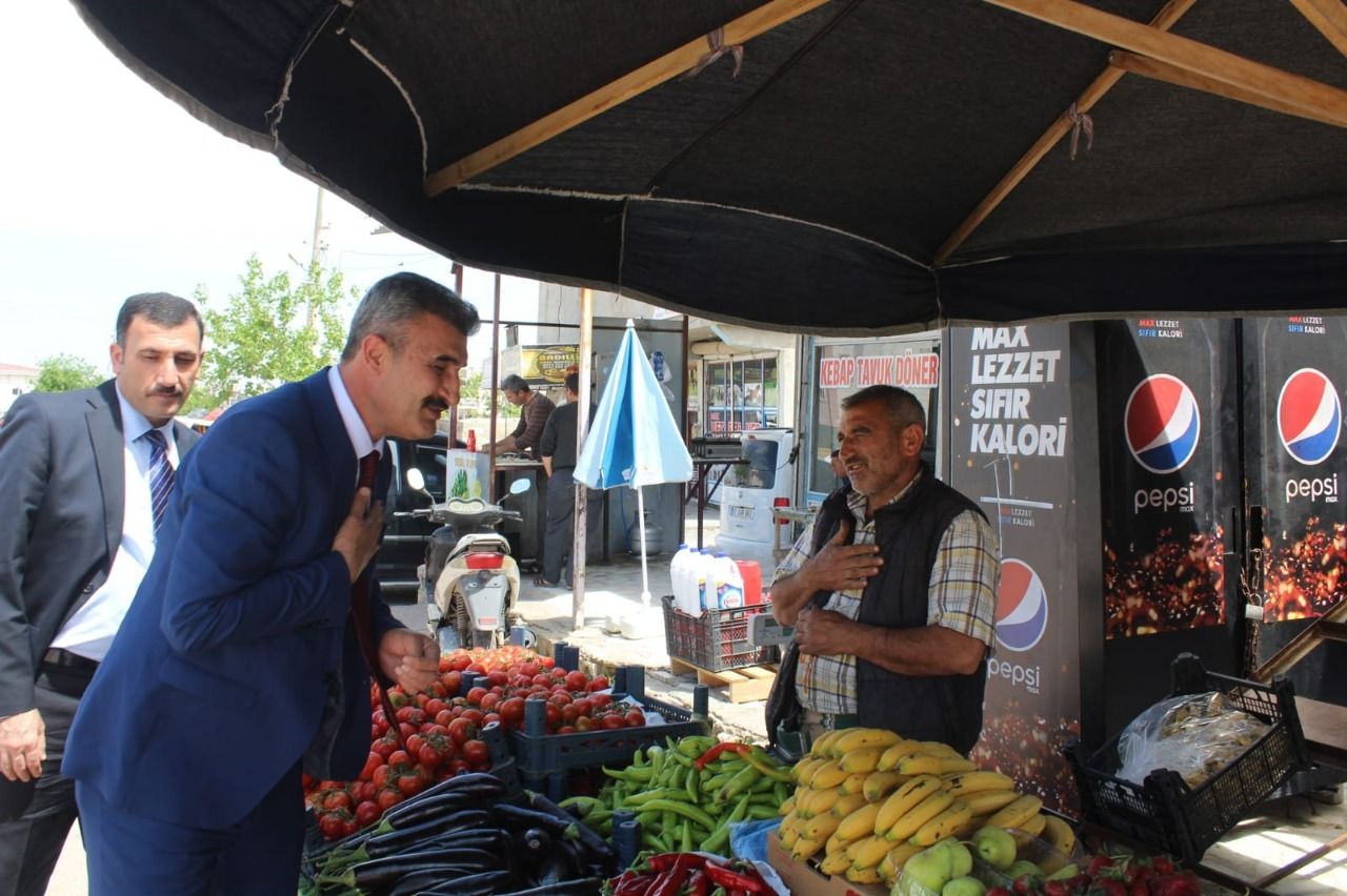 Yeniden Refah Partisi Şanlıurfa, Milletvekili Adayı Hacı Almas, Esnaf ve Vatandaşlarla