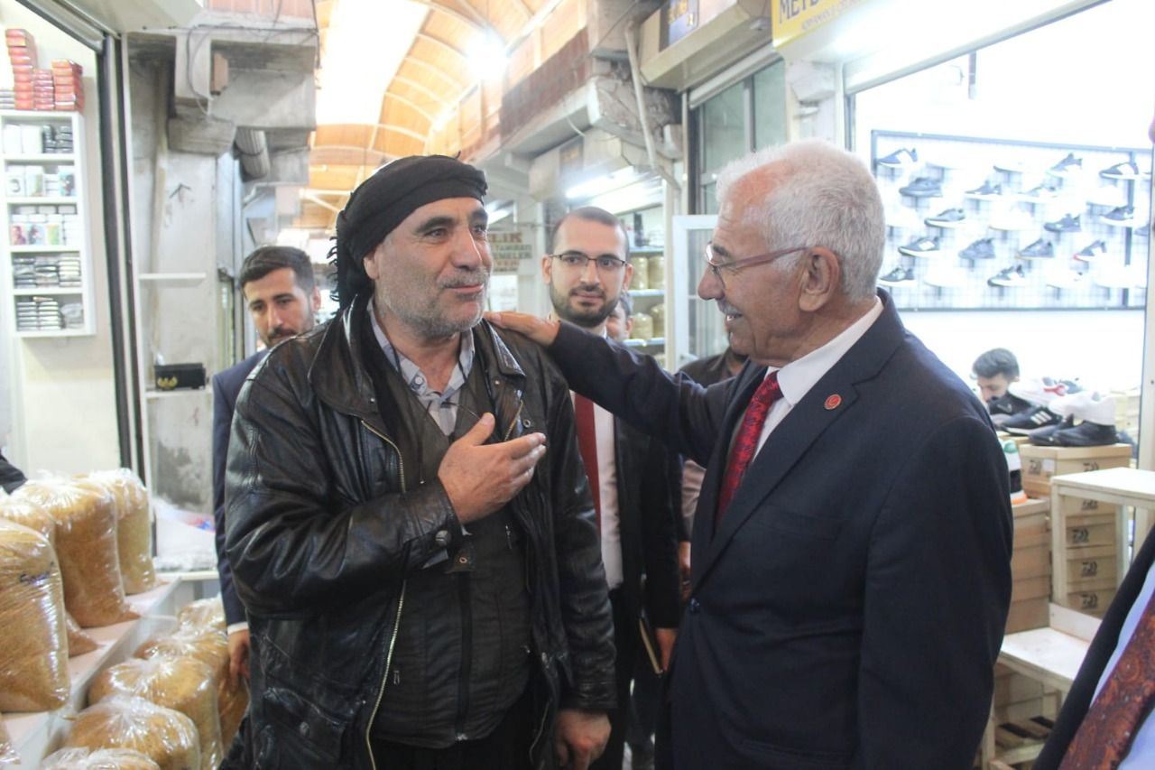 Şanlıurfa Milletvekili Adayı İsmail Yavuz Esnaf ve Vatandaşlarla