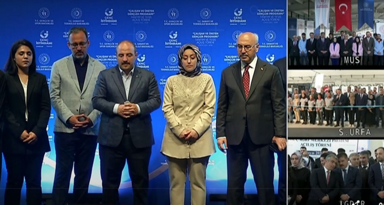 Açılışa bakanlar da katıldı! Urfa’da 5 bin gence iş imkanı sağlayacak