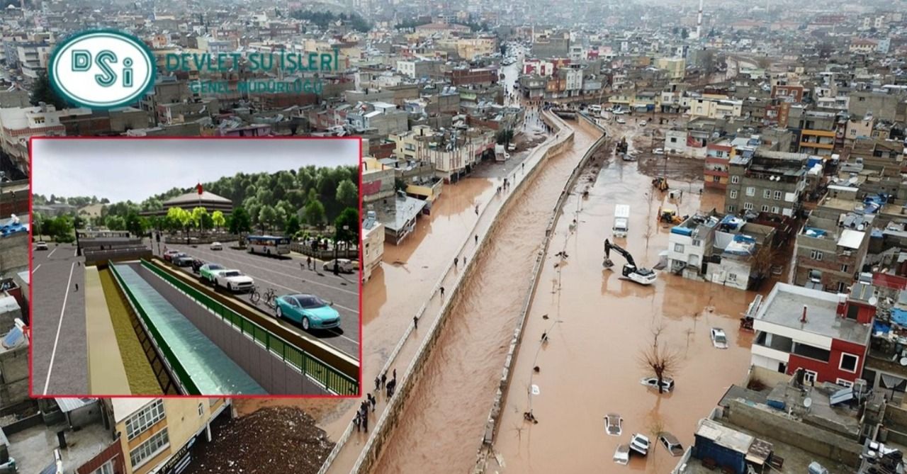 Urfa’da sel sonrası dere yataklarına neşter vuruluyor
