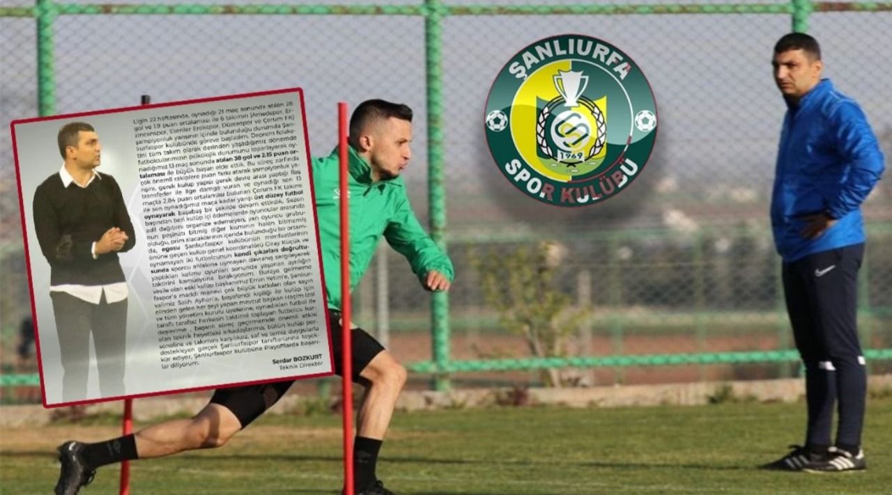 Şanlıurfaspor’dan ayrılan Bozkurt açtı ağzını yumdu gözünü!