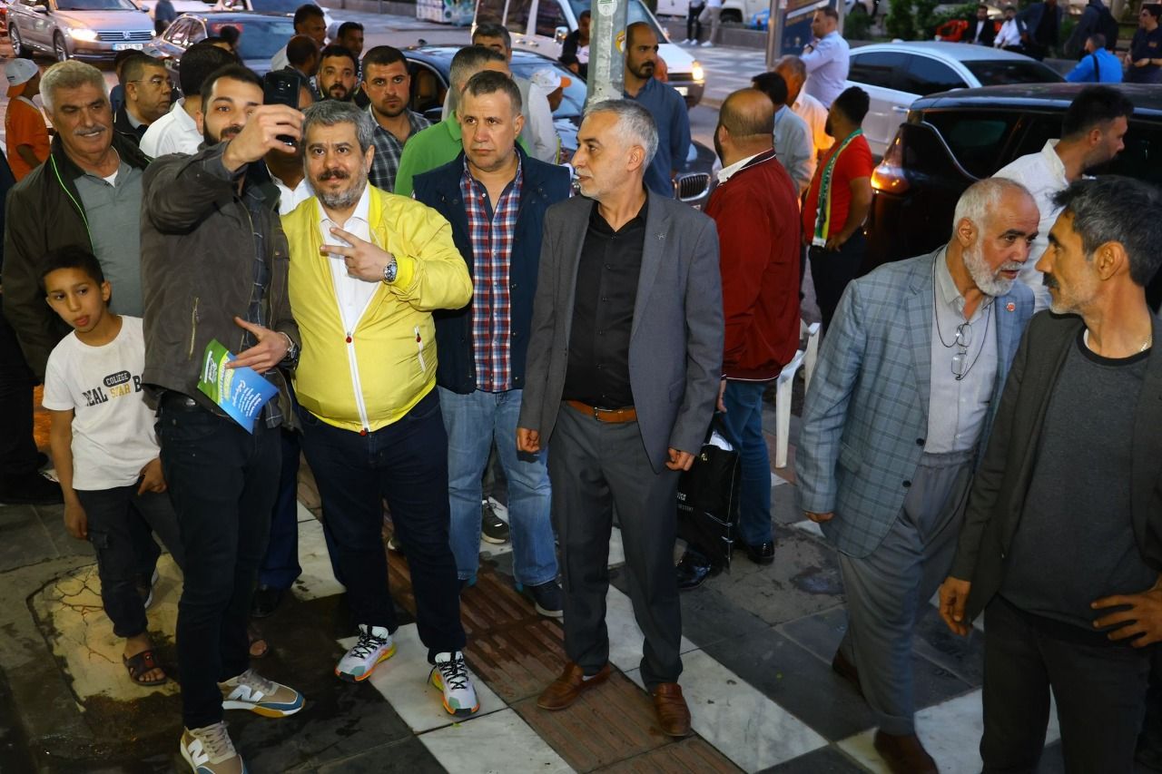 Esnaftan, Bağımsız Aday Fatih Mehmet Bucak'a Sevgi Seli