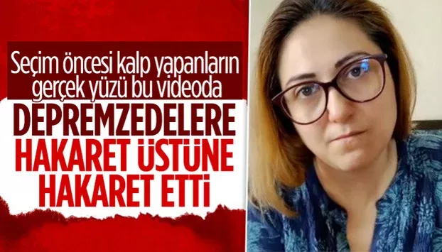 CHP'li fenomenden depremzedelere tehdit: 'Bu baskıyı seçime kadar göreceksiniz'