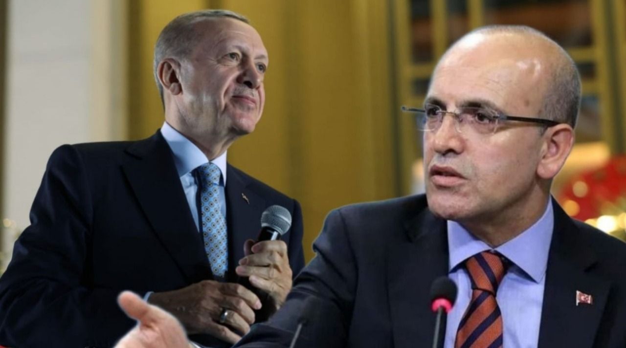 Cumhurbaşkanı Erdoğan, Mehmet Şimşek'le görüştü
