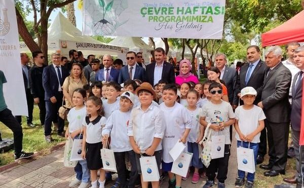 Şanlıurfa'da çevre şenliği devam ediyor