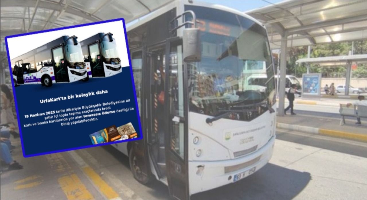 Şanlıurfa Büyükşehir'den toplu taşımaya yeni bir kolaylık