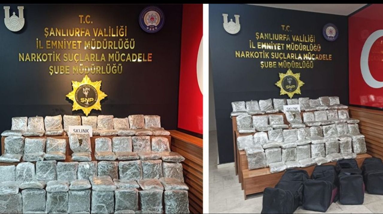 Urfa’da durdurulan araçta ele geçirildi
