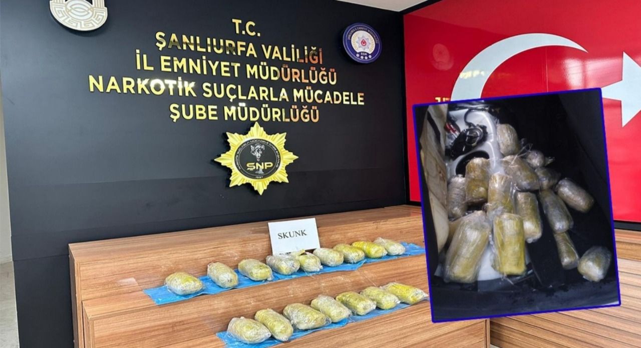Şanlıurfa Emniyeti Göz Açtırmıyor! Ses Sistemi Kolonundan Uyuşturucu Çıktı
