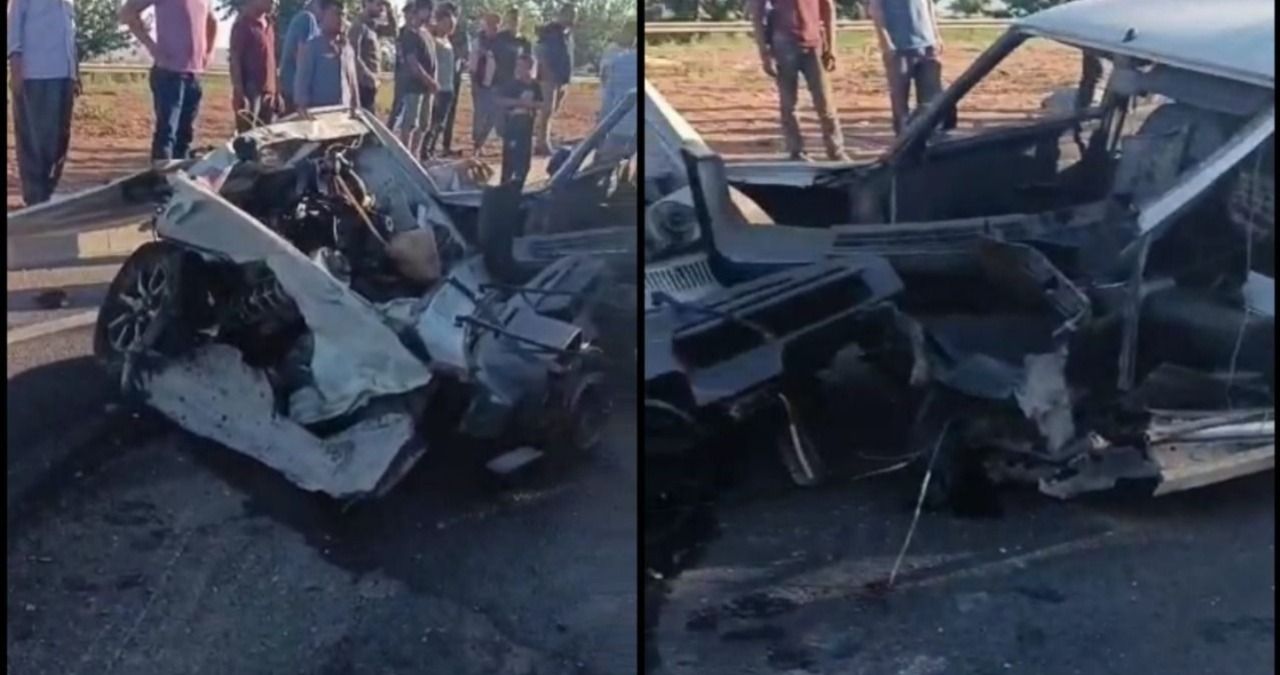 Haliliye’deki kazada 1’i ağır olmak üzere 2 kişi yaralandı