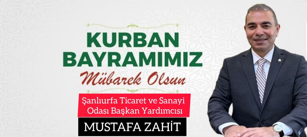 Başkan Zahit'ten Kurban Bayramı Mesajı