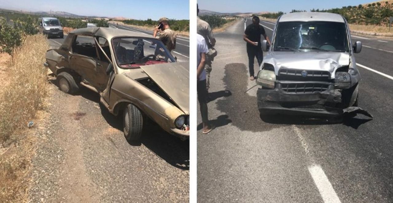 Bozova’da araçlar çarpıştı! 3 yaralı