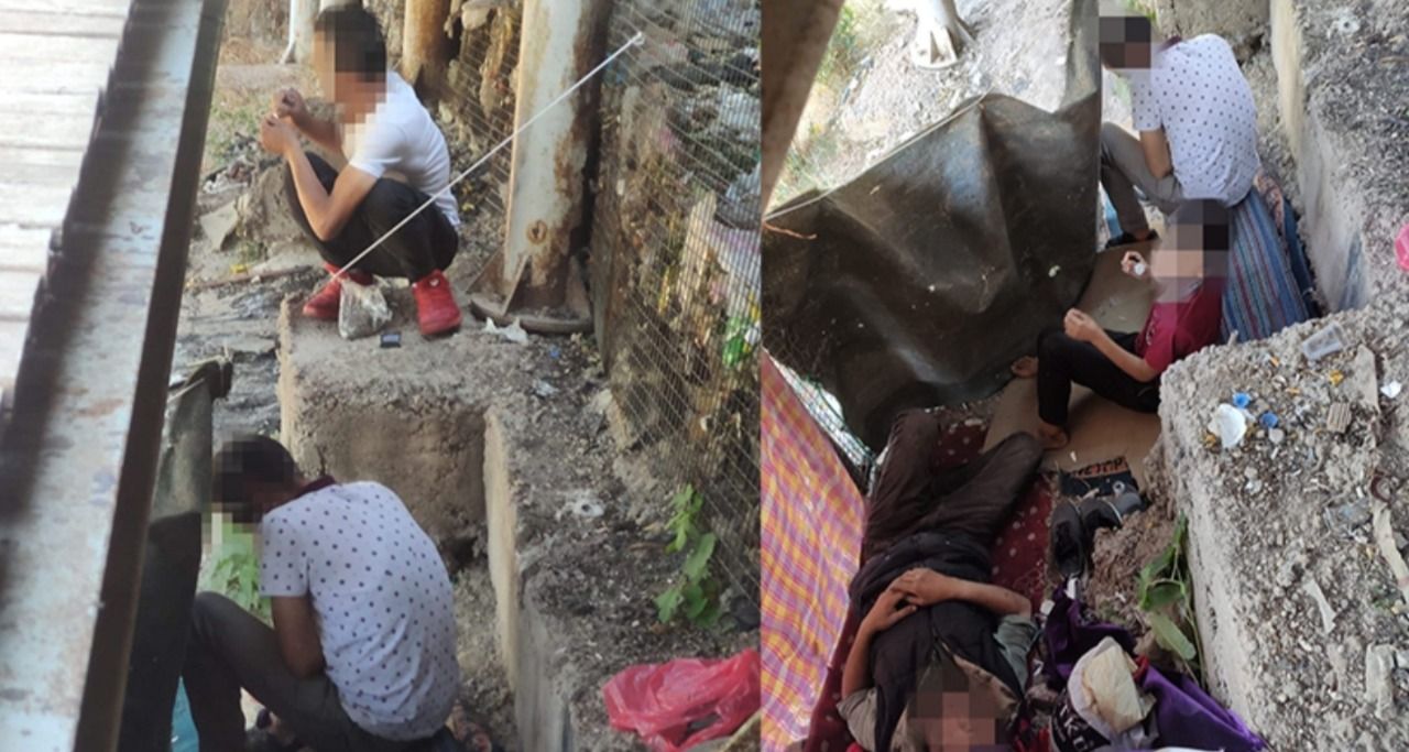 Fotoğrafların Urfa'da çekildiği iddia edildi! Henüz daha 10 - 12 yaşındalar
