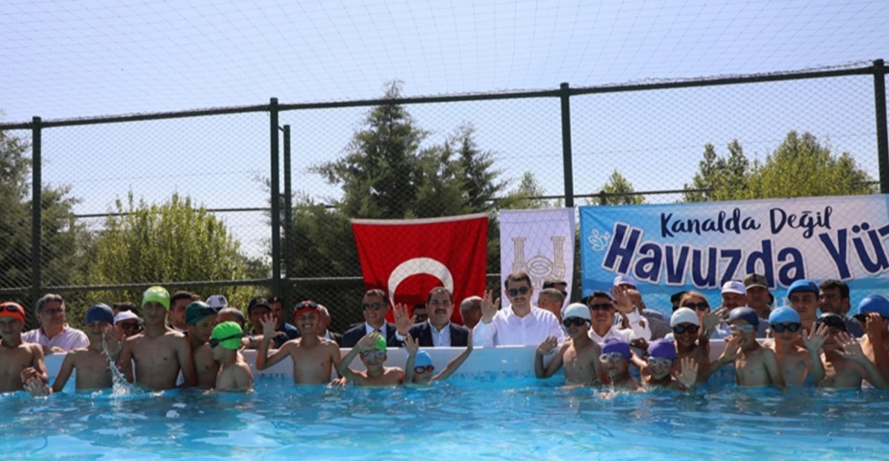 Valilik'ten 5 portatif yüzme havuzu!