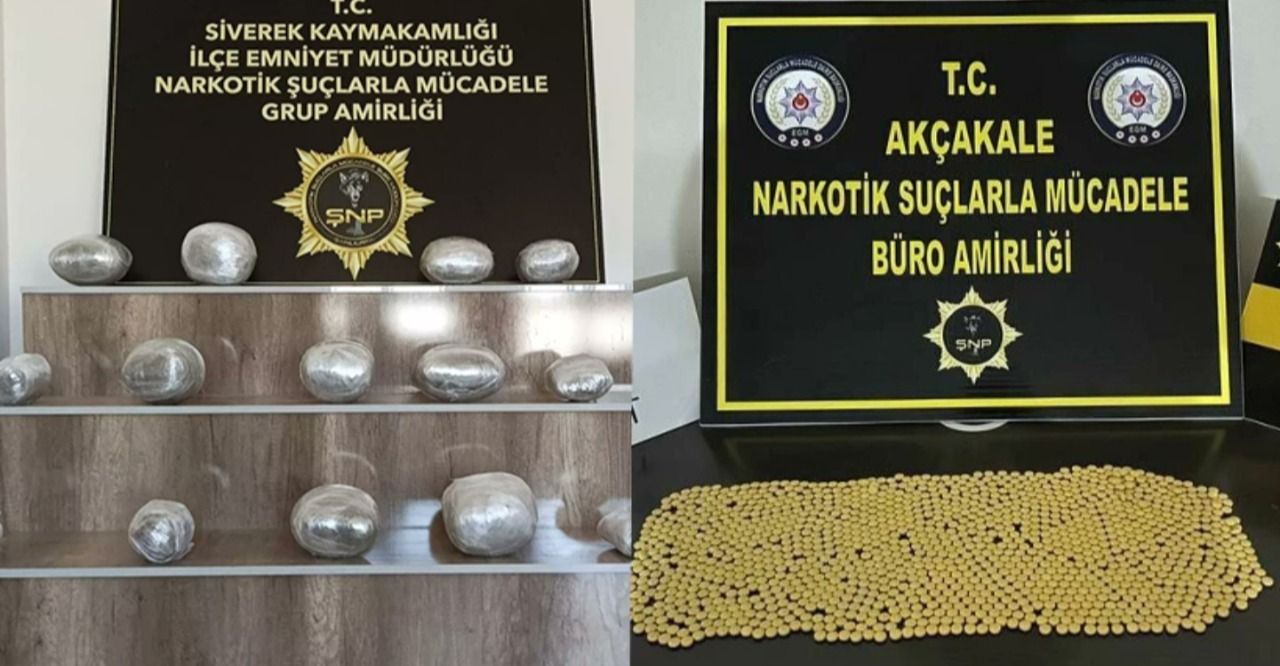 Urfa’da uyuşturucu operasyonu! 2 kişi yakalandı