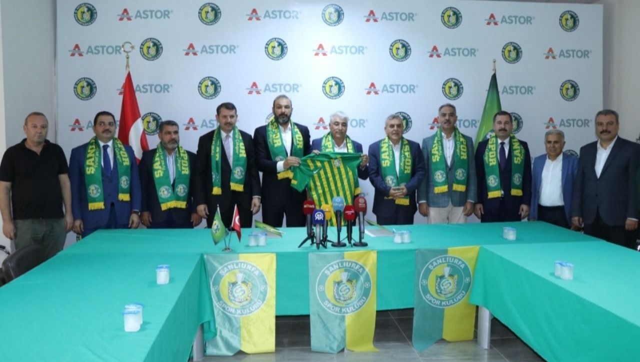 İmzalar atıldı! Astor Enerji, Şanlıurfaspor’un isim sponsoru oldu