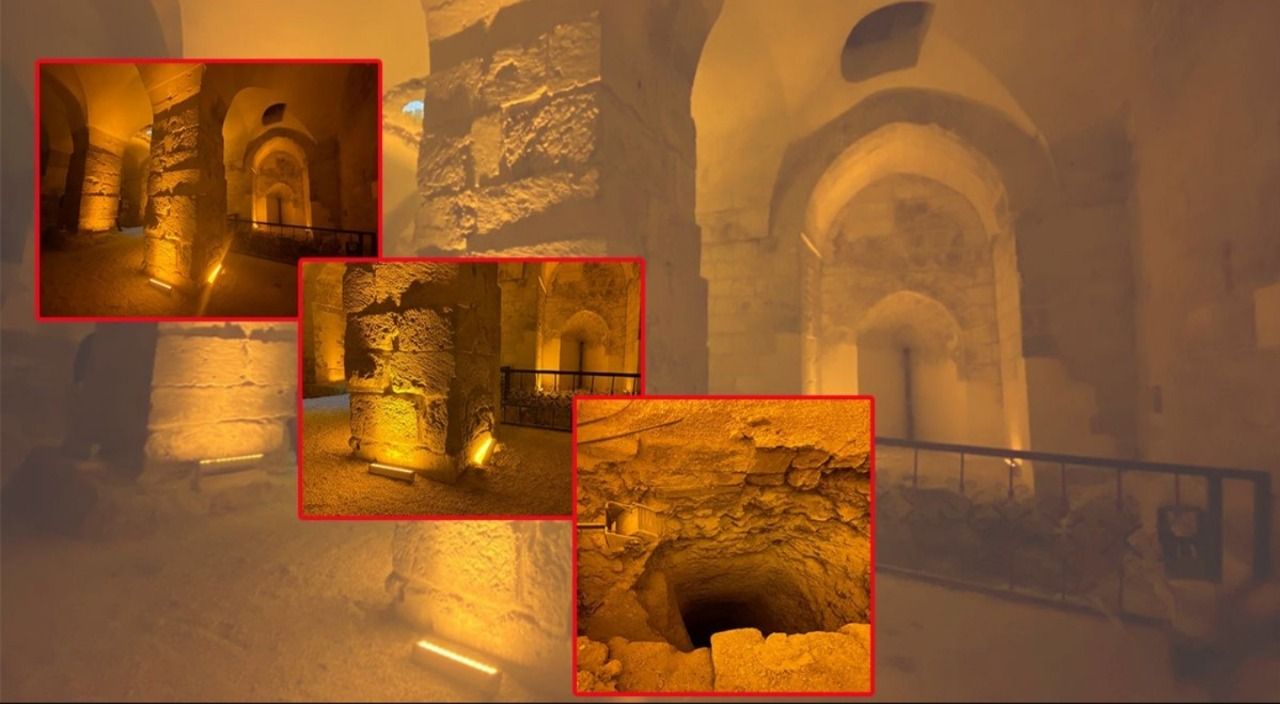 Restorasyon çalışmaları süren Urfa Kalesi’nden yeni fotoğraflar