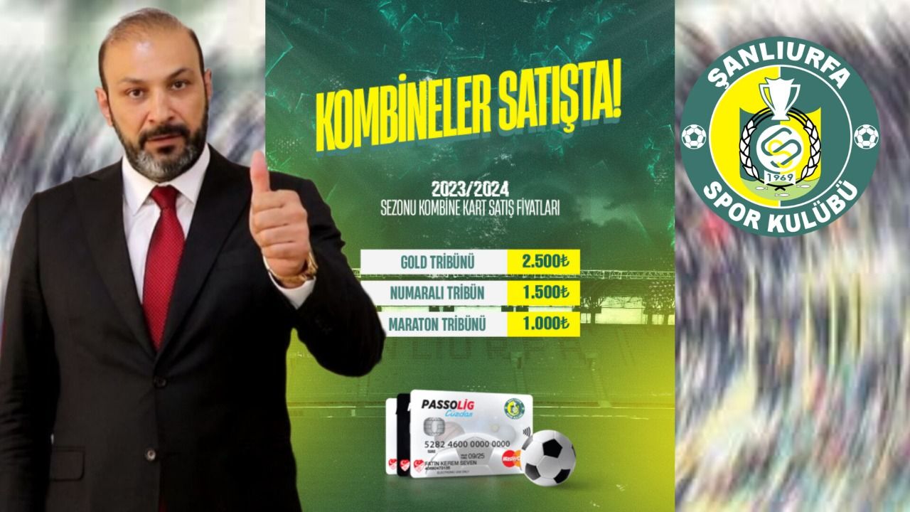 Şanlıurfaspor Kombine fiyatları belirlendi