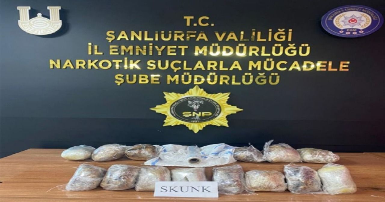 Urfa’da uyuşturucu operasyonu