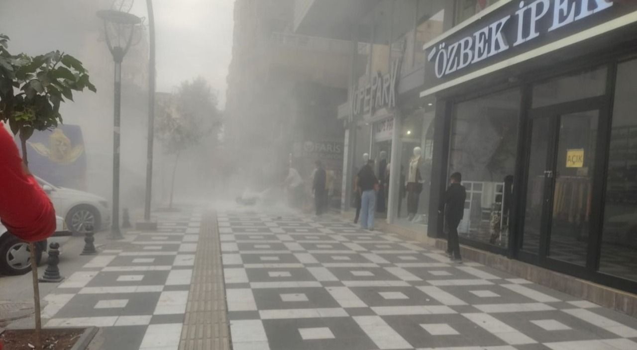 Şanlıurfa'da Esnafın müdahalesiyle söndürüldü